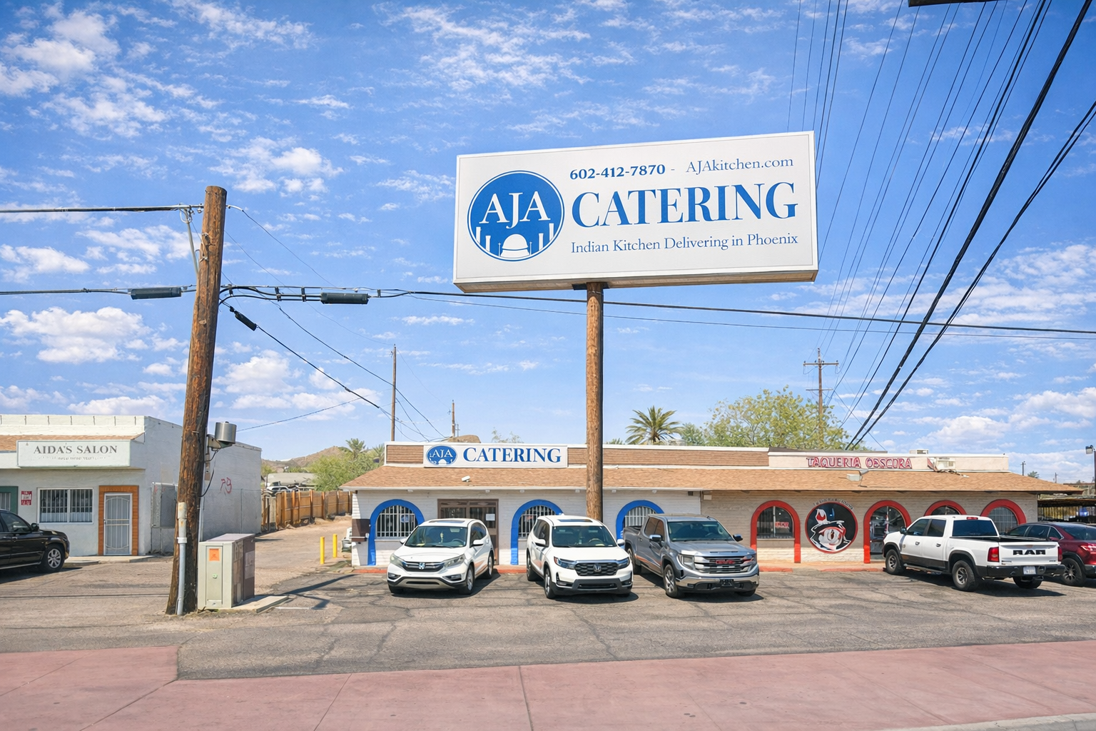 AJA Catering Exterior