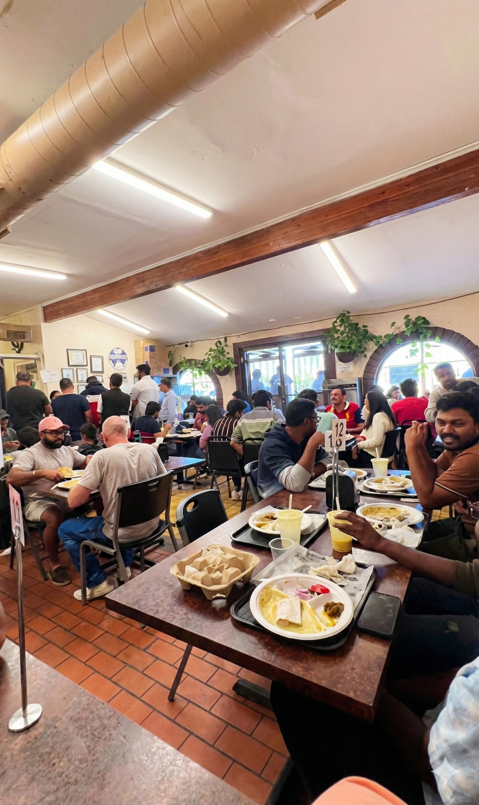 AJA Catering Crowded Restaurant